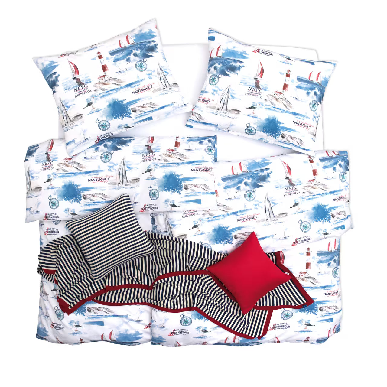 Obliečky SATÉN DESIGN sailing