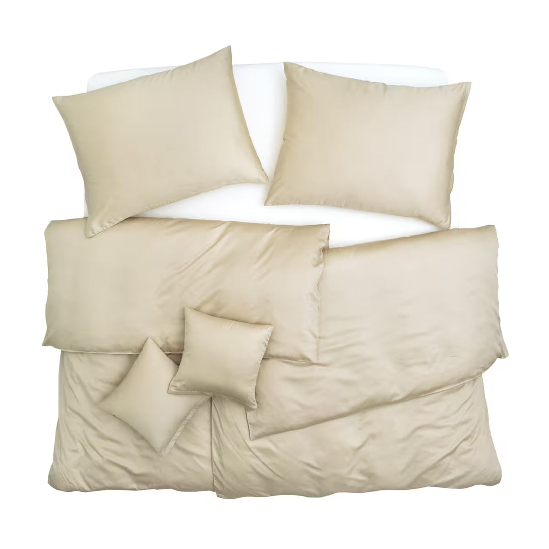 Obliečky SATÉN PLUS béžová