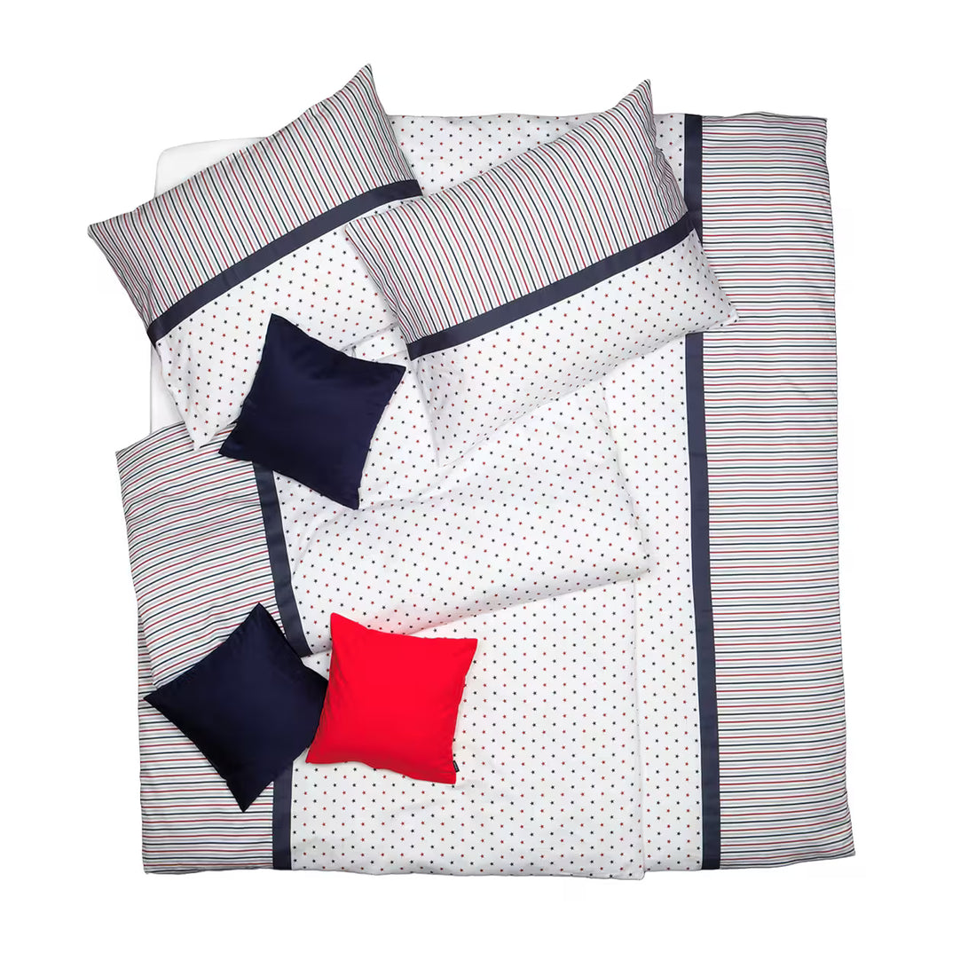 Obliečky SATÉN PLUS hviezdy pruhy