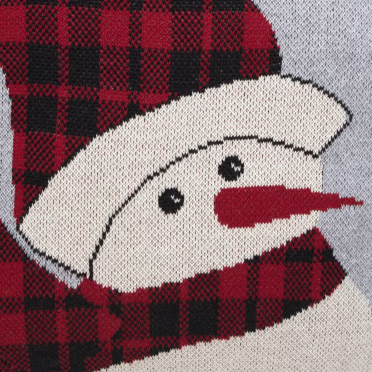 Dekoračný návlek pletený DESIGN snehuliak