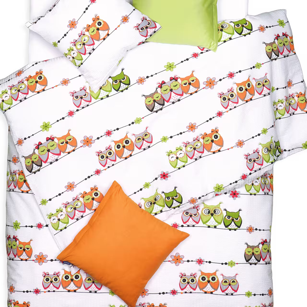 Obliečky KREP sovičky