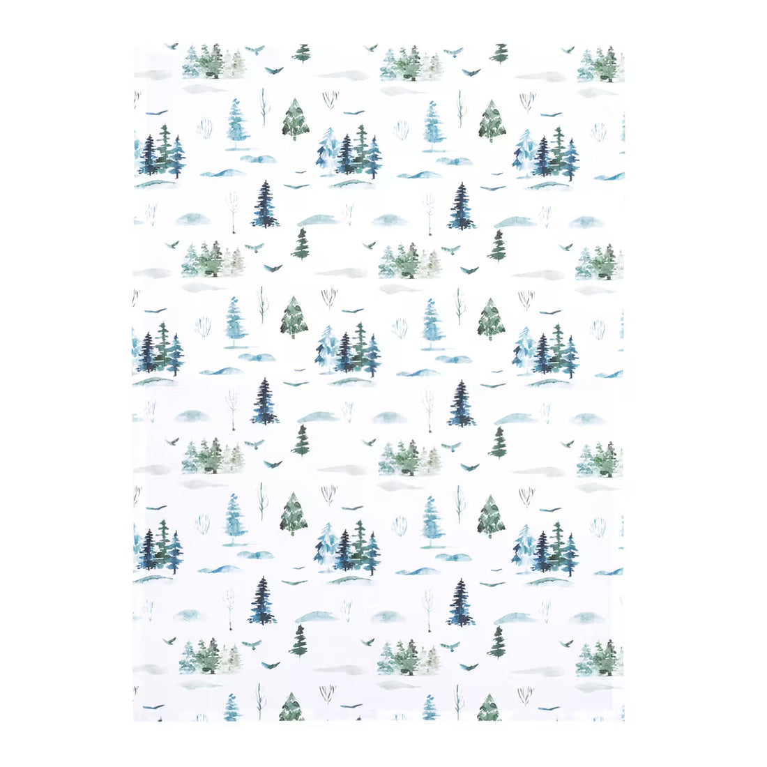 Utierka FLORA stromčeky biela zelená