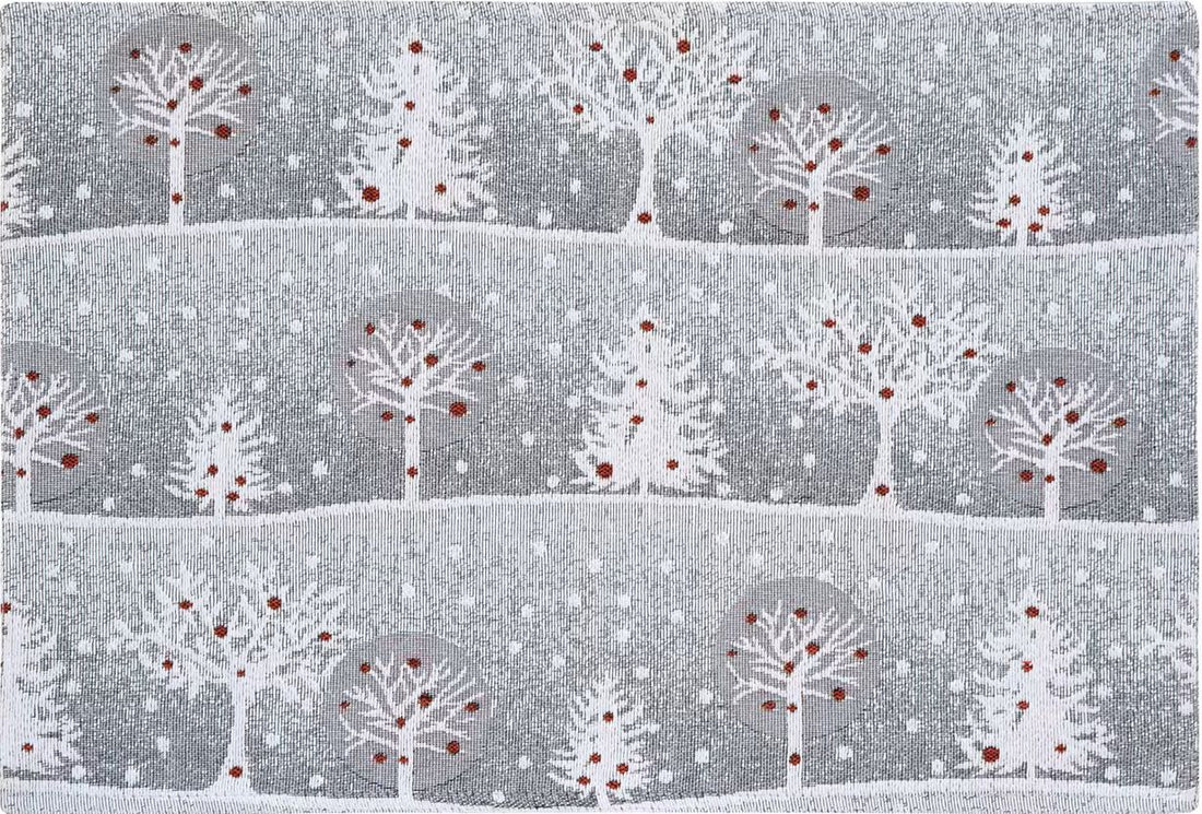 Prestieranie MOTIV biele stromy biela sivá