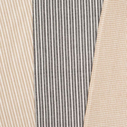 Utierka TRIO + HOLDER prúžky béžová sivá