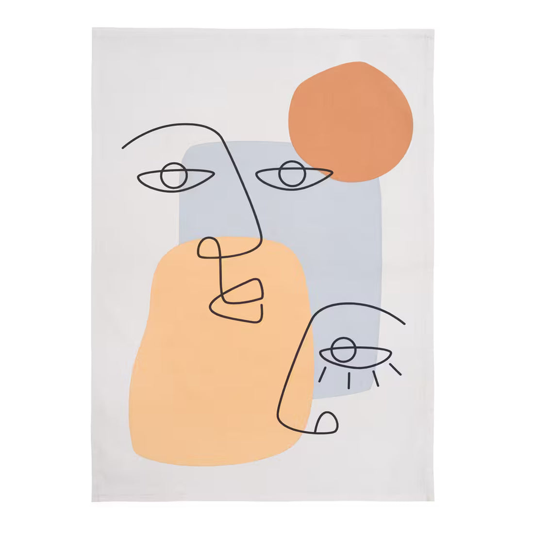 Utierka DEKORO face khaki sivá