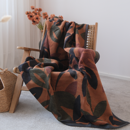 Deka VELURO jesenné listy