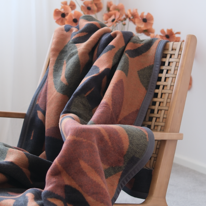 Deka VELURO jesenné listy