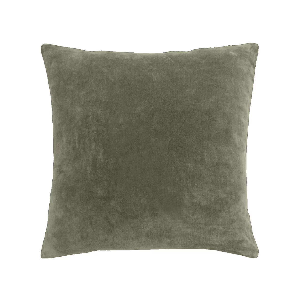 Dekoračný návlek COTTON VELVET polkruhy zelená