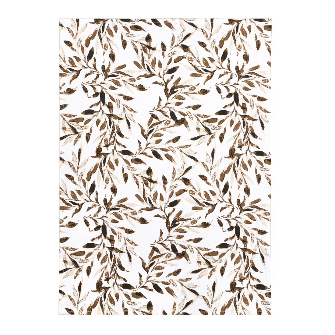 Utierka DEKORO vetvičky a listy biela hnedá