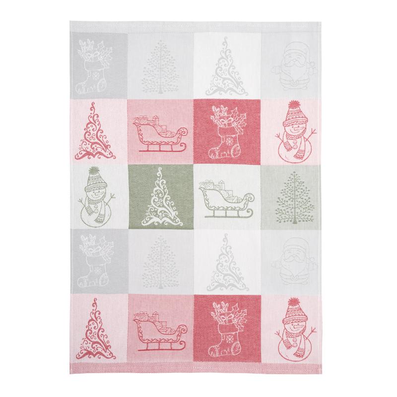 Utierka DESIGN vianoce červená zelená