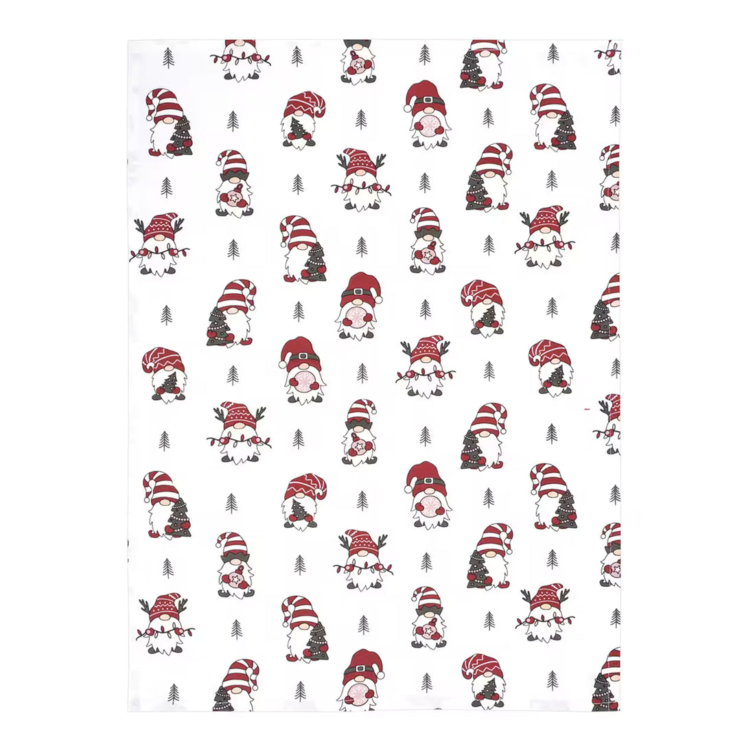 Utierka DEKORO vianoční elfovia biela červená