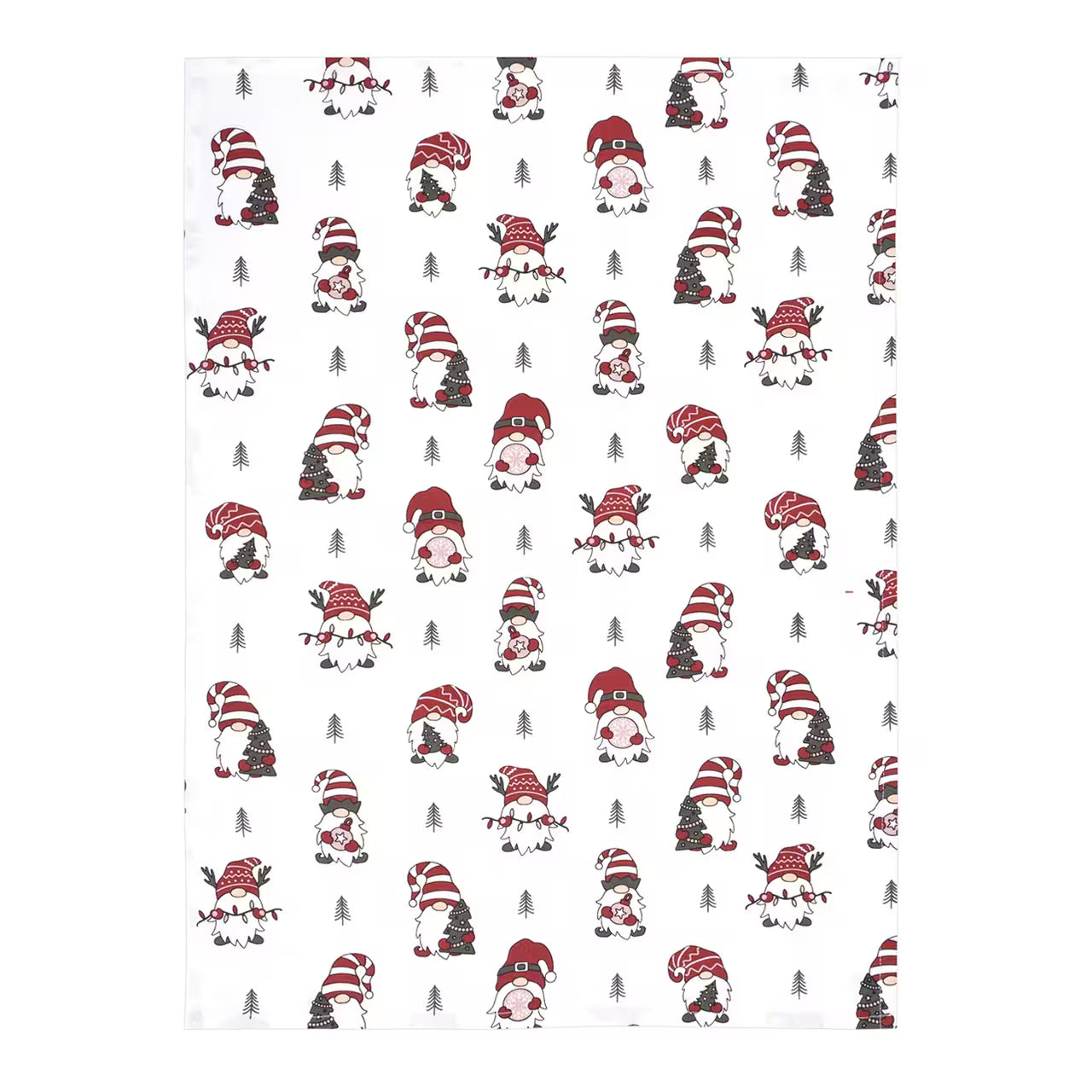 Utierka DEKORO vianoční elfovia biela červená