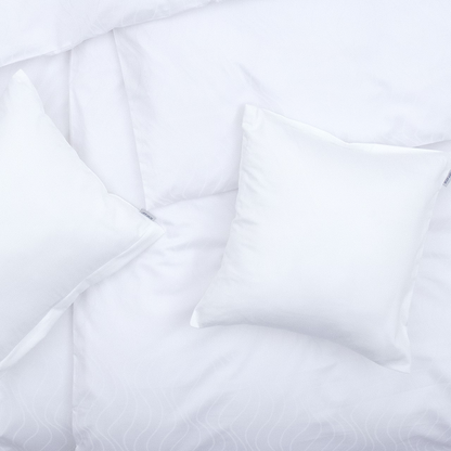 Obliečky ELEGANT PLUS vlnky biela