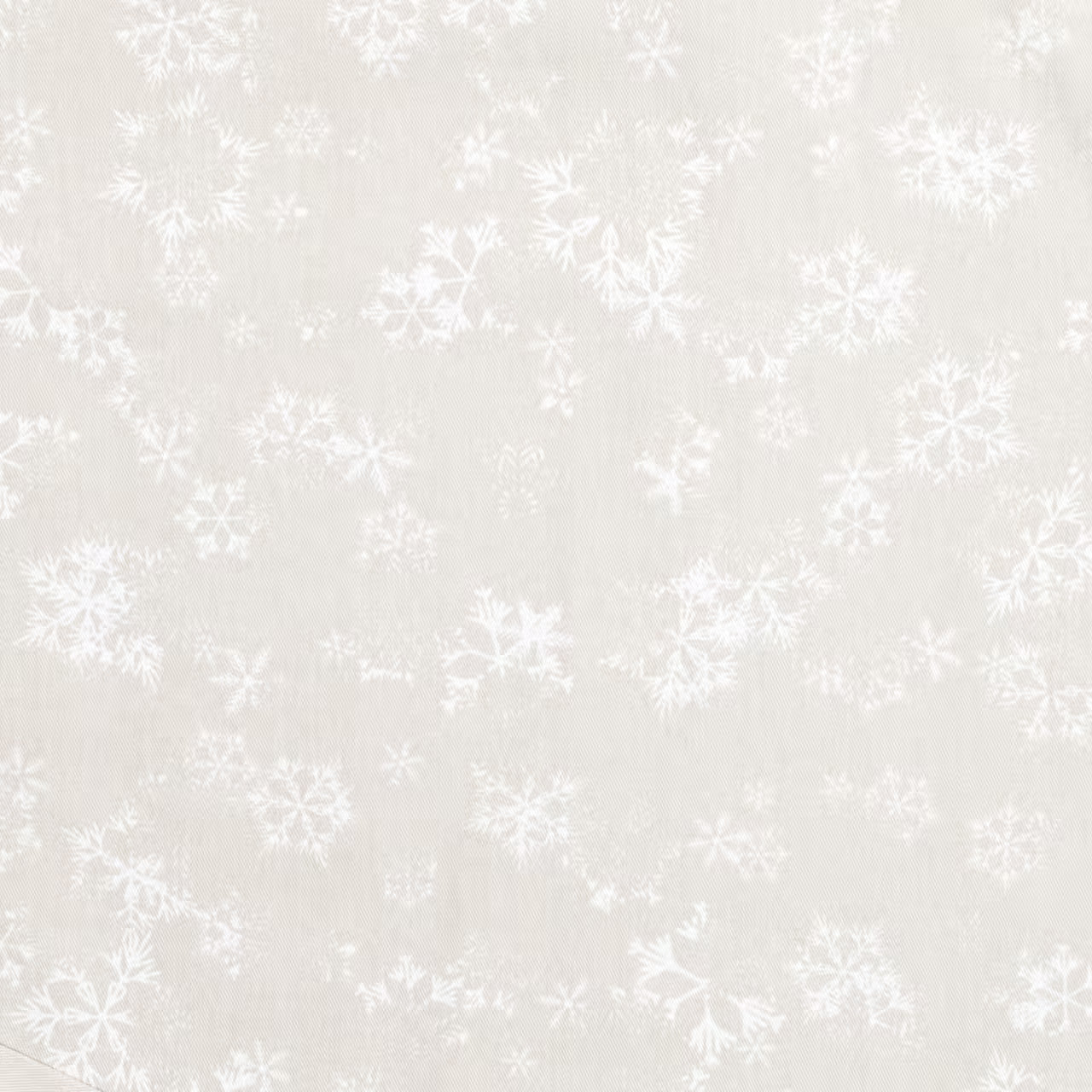 Zástera DEKORO vločky béžová biela