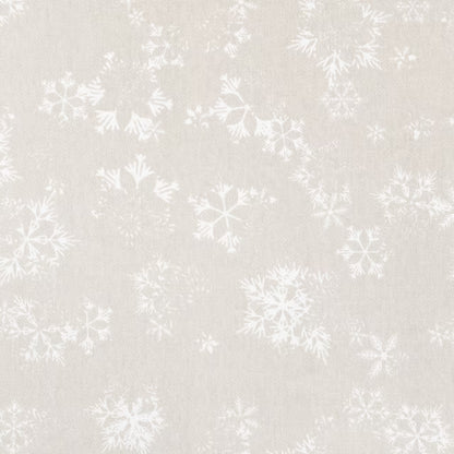 Utierka DEKORO vločky béžová biela