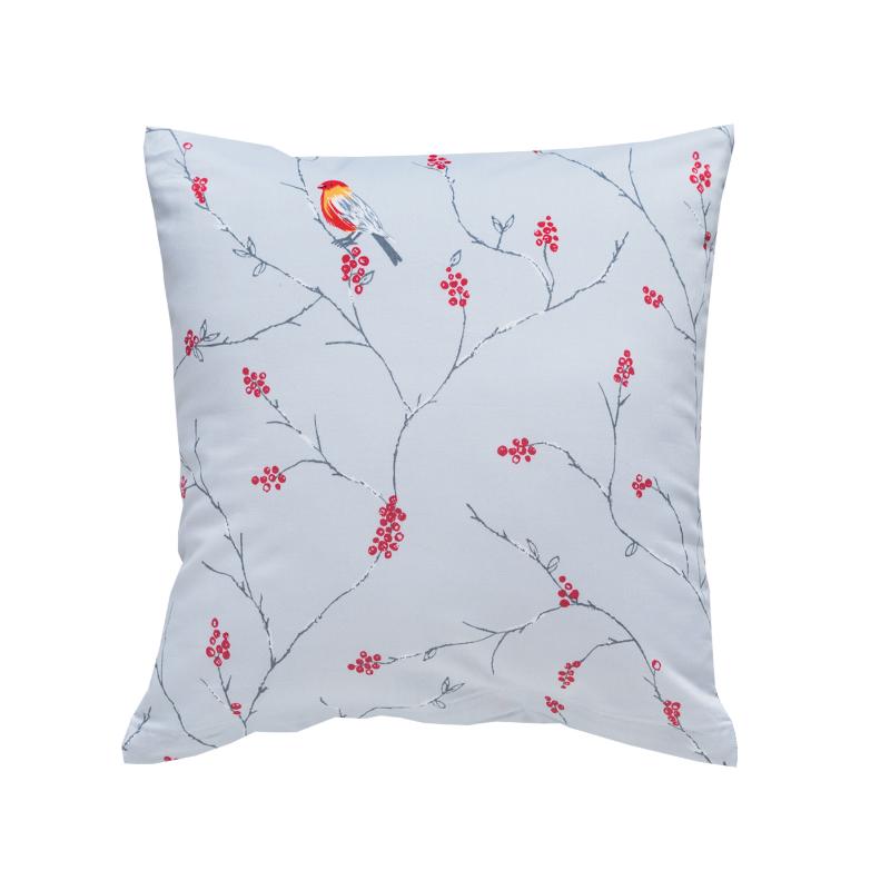 Návlek KLASIK vtáčiky sivá