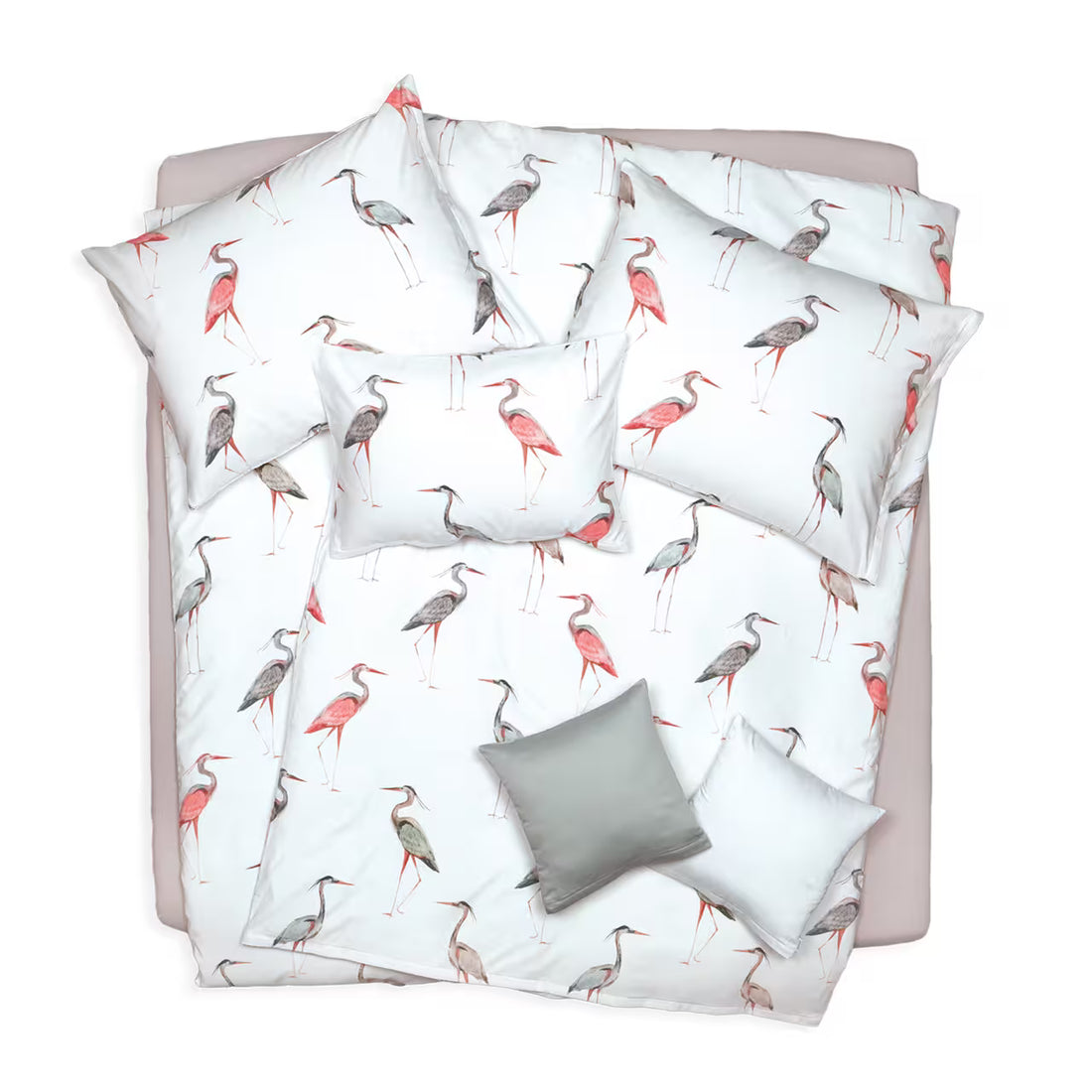 Obliečky SATÉN DESIGN water birds