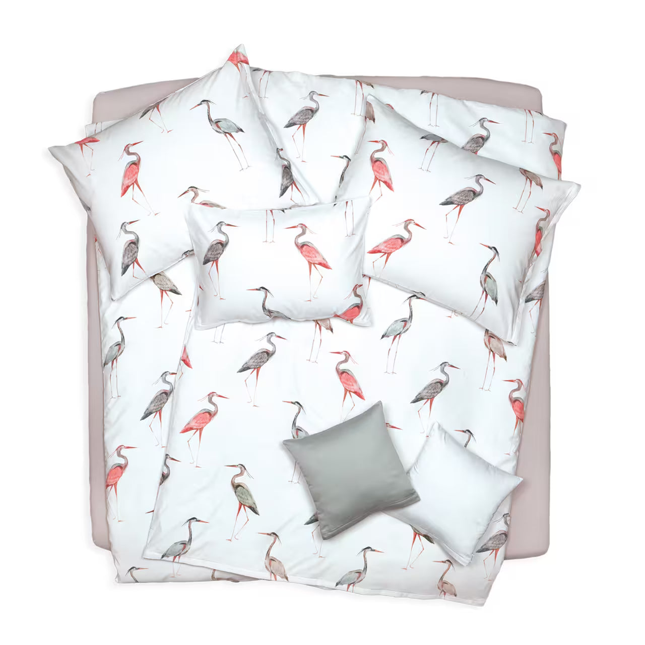 Obliečky SATÉN DESIGN water birds