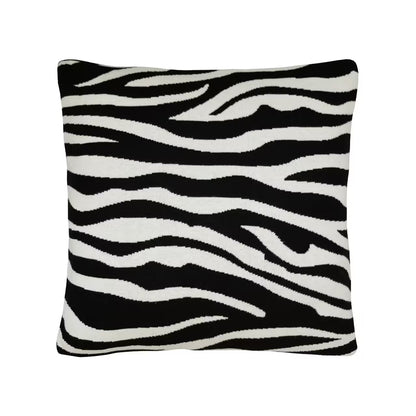 Dekoračný návlek pletený DESIGN zebra