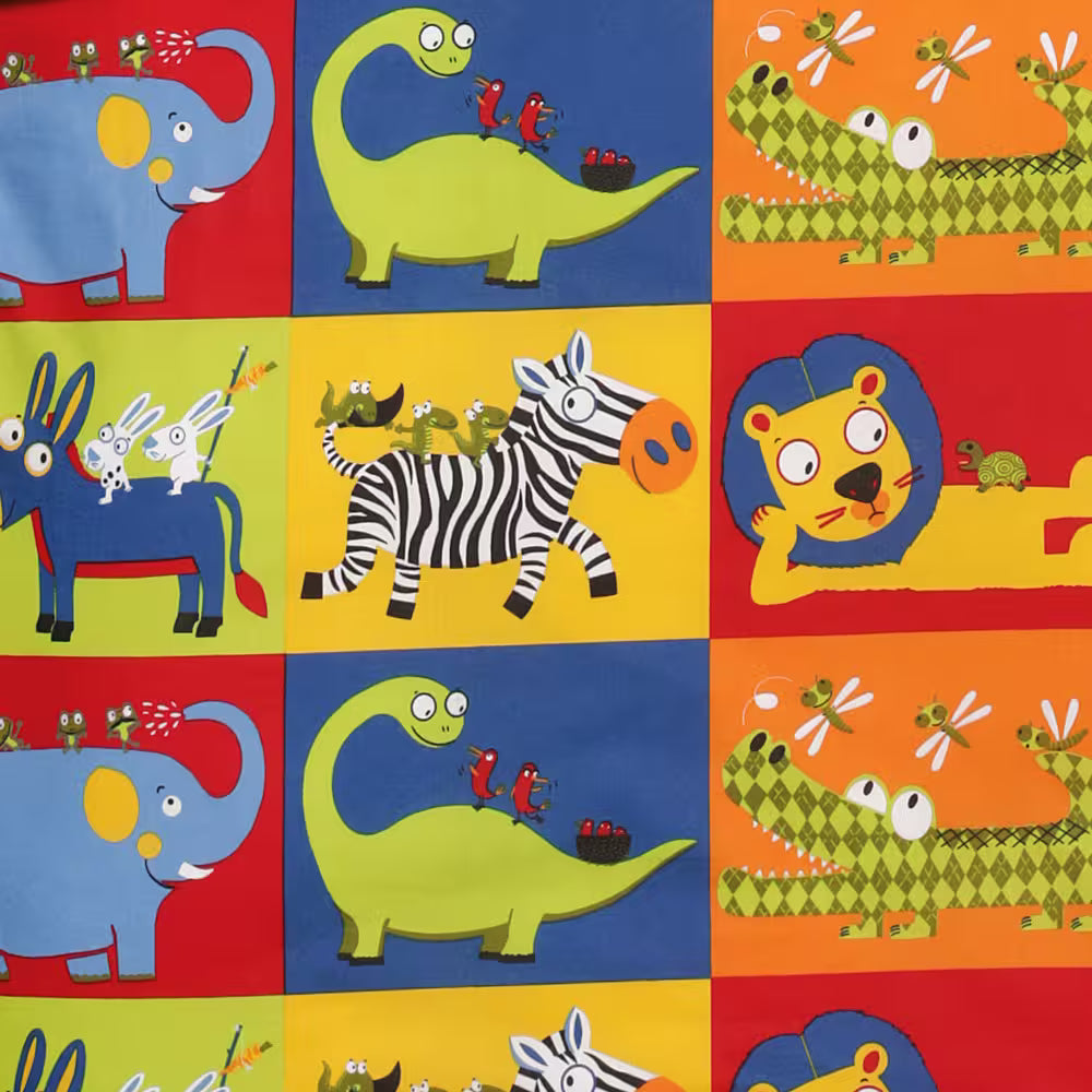 Obliečky KLASIK zoo patch
