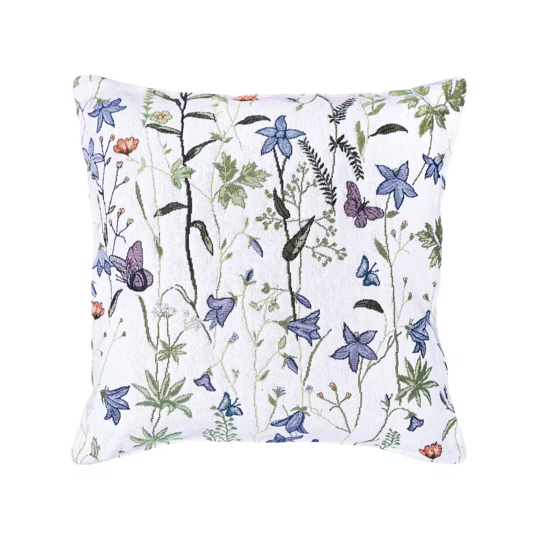 Dekoračný návlek MOTIV zvončeky, motýliky