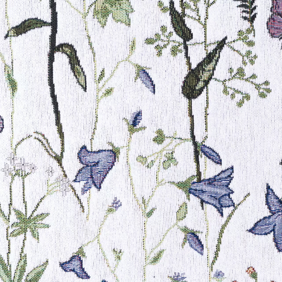 Dekoračný návlek MOTIV zvončeky, motýliky