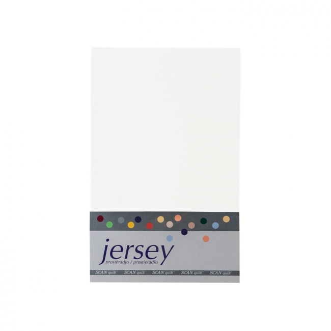 Prestieradlo JERSEY biela